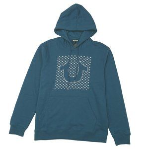 True Religion New Markdowns Hosrsehoe Logo  Hoodie 107188 Size XL